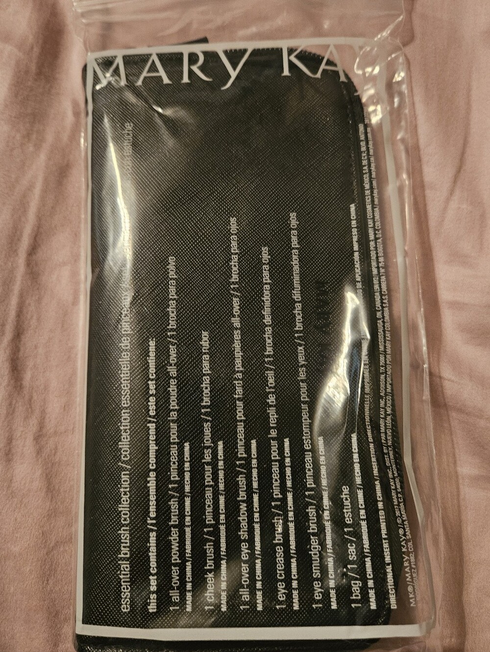 NEW Mary Kay Essential Brush Collection w/ Bag – Sealed